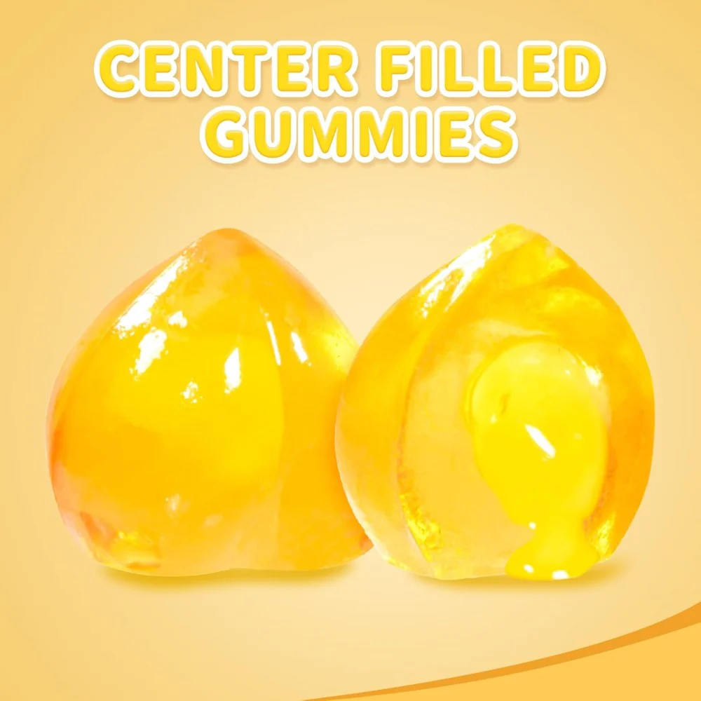 Amos 4D Fruit Gummy Peach Burst 6oz (170g) - Image 2