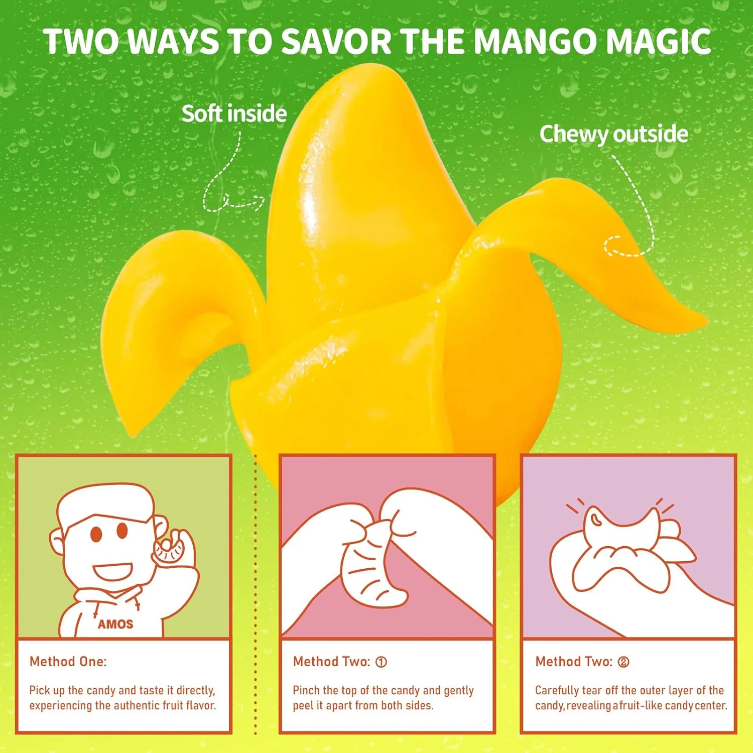 Amos Peelerz Mango 6oz (170g) - Image 3