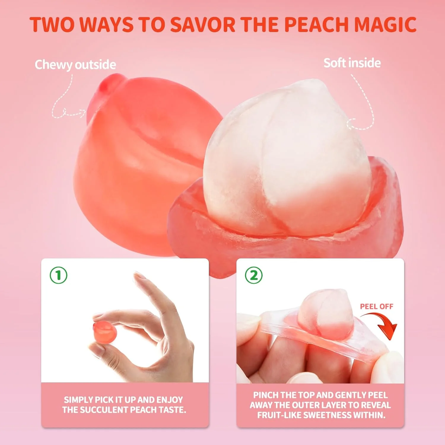 Amos Peelerz Peach 6oz (170g) - Image 4