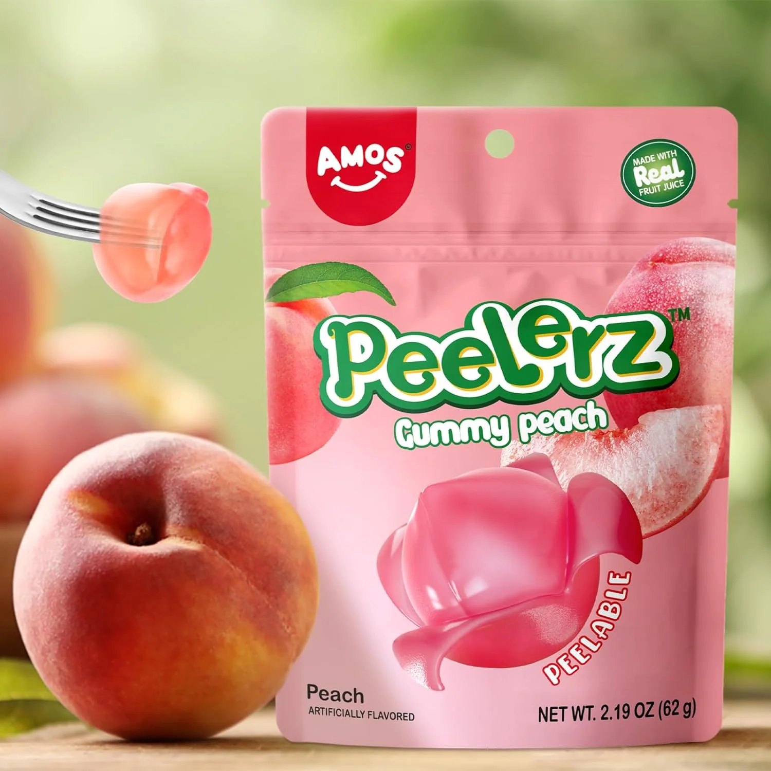 Amos Peelerz Peach 6oz (170g) - Image 5