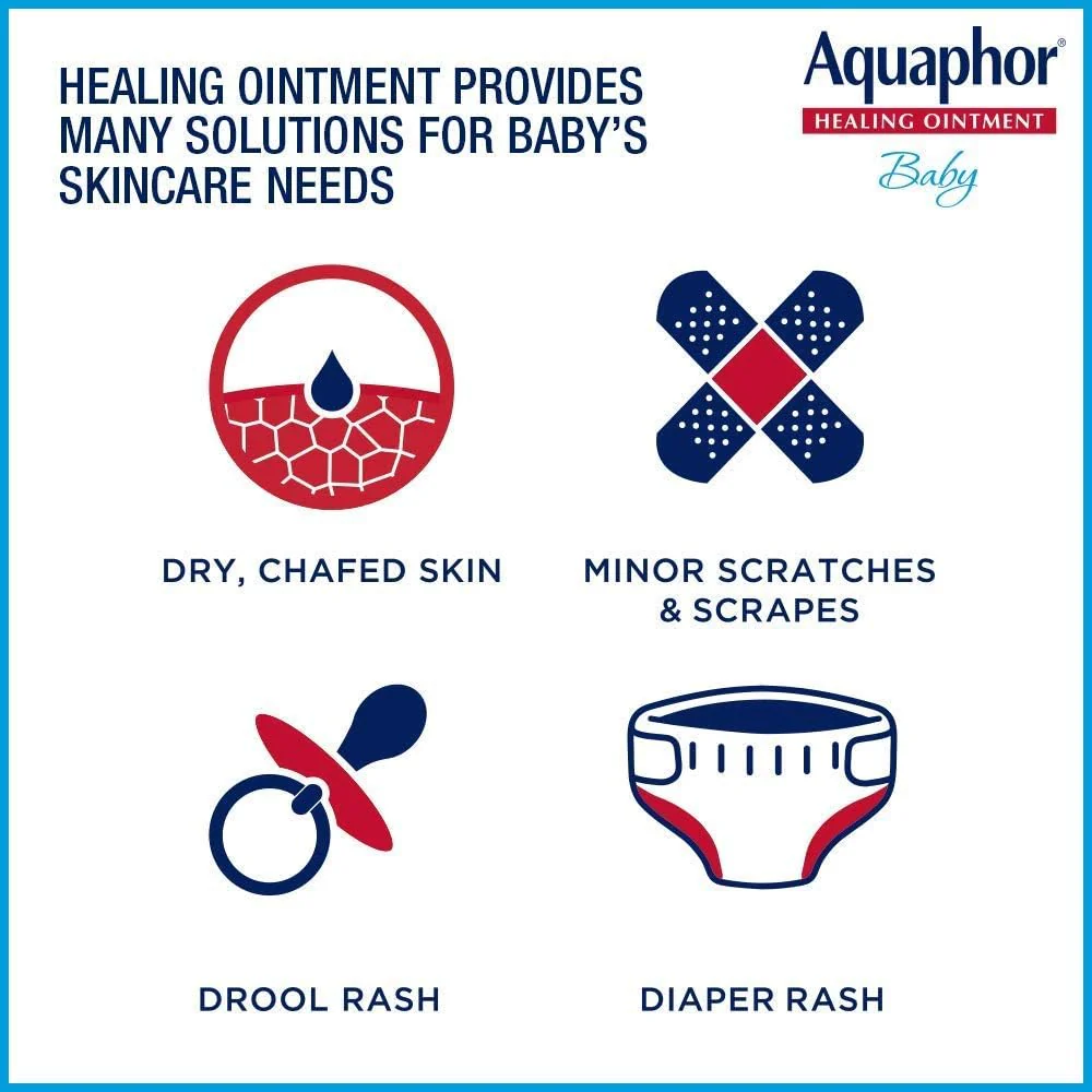 Aquaphor Baby Healing Ointment Advanced Therapy 14oz (396g) - Image 4