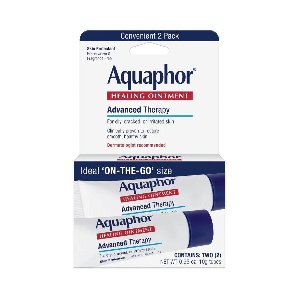 Aquaphor Healing Ointment Cream Skin Protectant 2pk 0.35oz (10g)