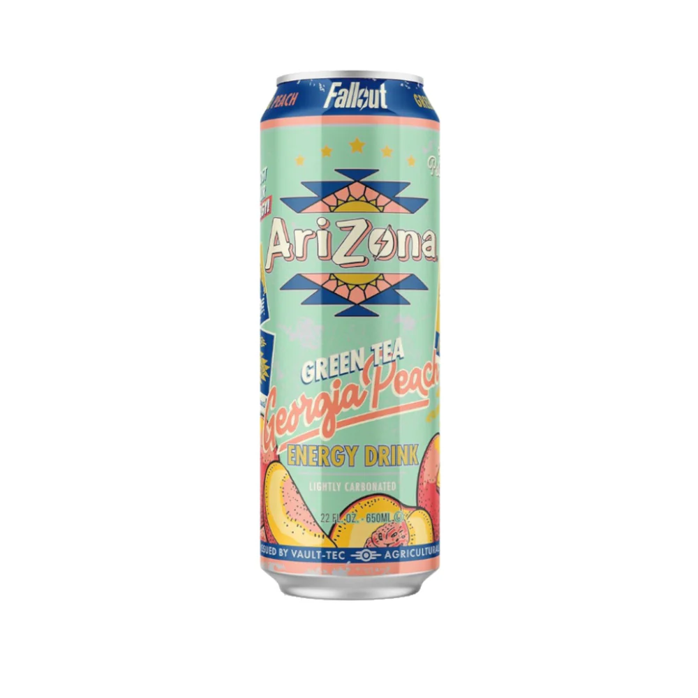 Arizona Fallout Energy Drink Georgia Peach 22oz (650ml)