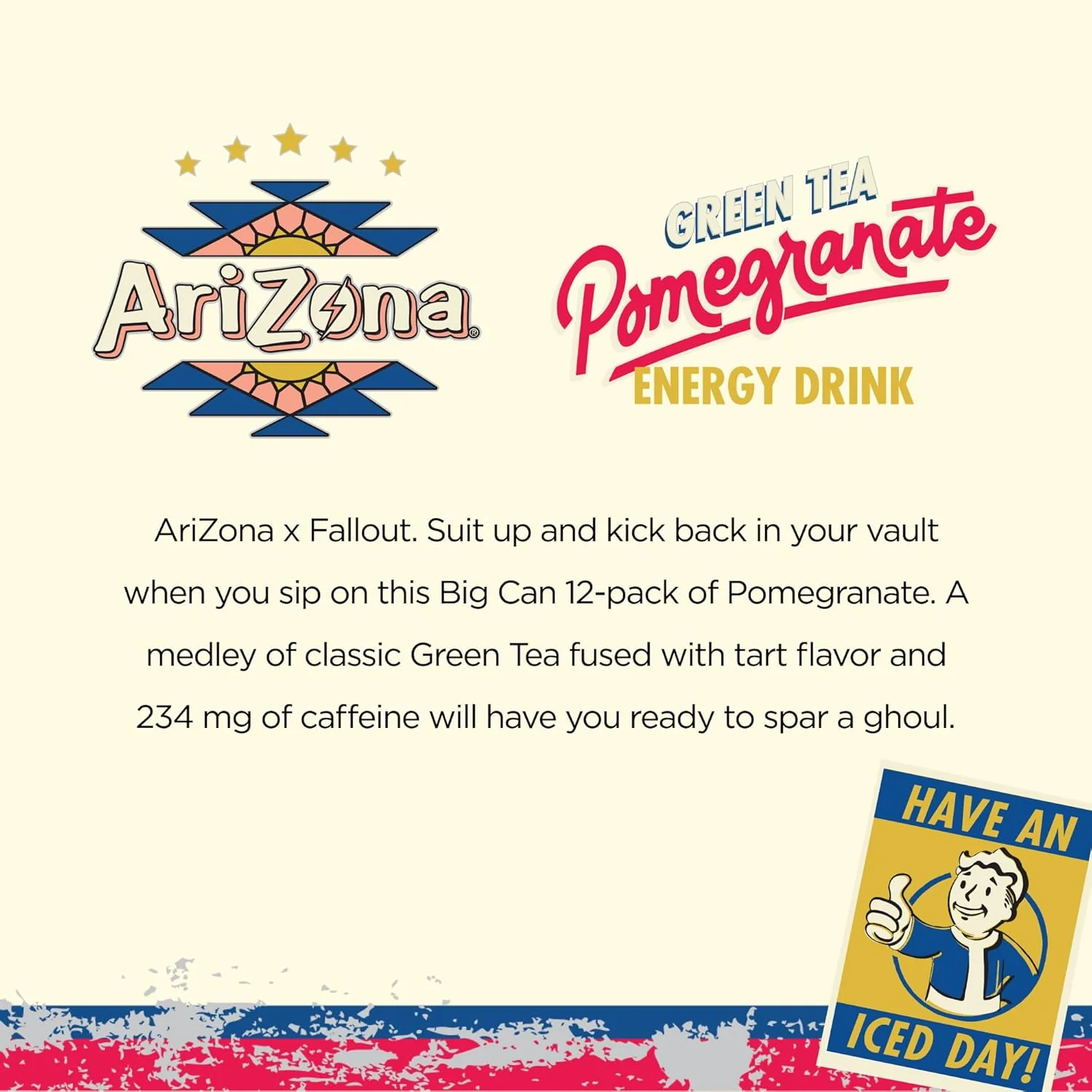 Arizona Fallout Energy Drink Pomegranate 22oz (650ml) - Image 3
