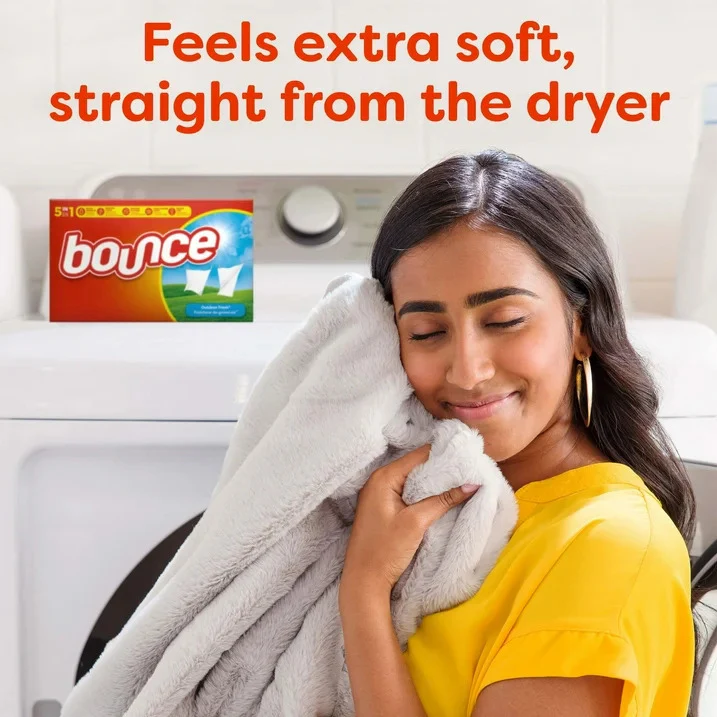 Bounce Fabric Softener Dryer Sheet Outdoor Fresh 240’s - Image 2