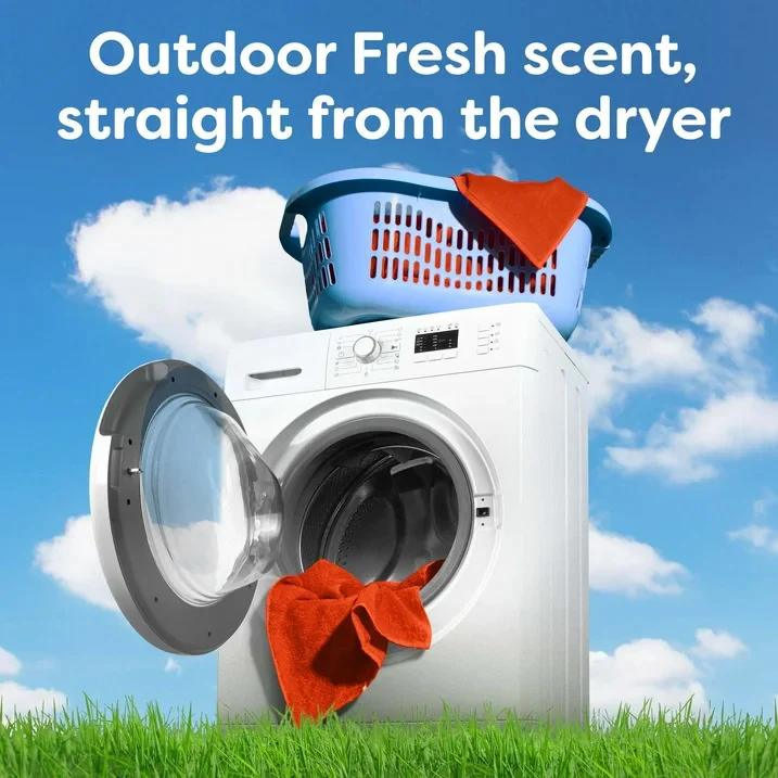 Bounce Fabric Softener Dryer Sheet Outdoor Fresh 240’s - Image 4