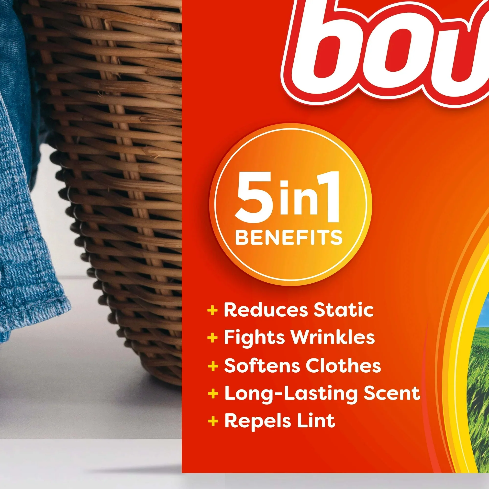 Bounce Fabric Softener Dryer Sheet Outdoor Fresh 240’s - Image 8