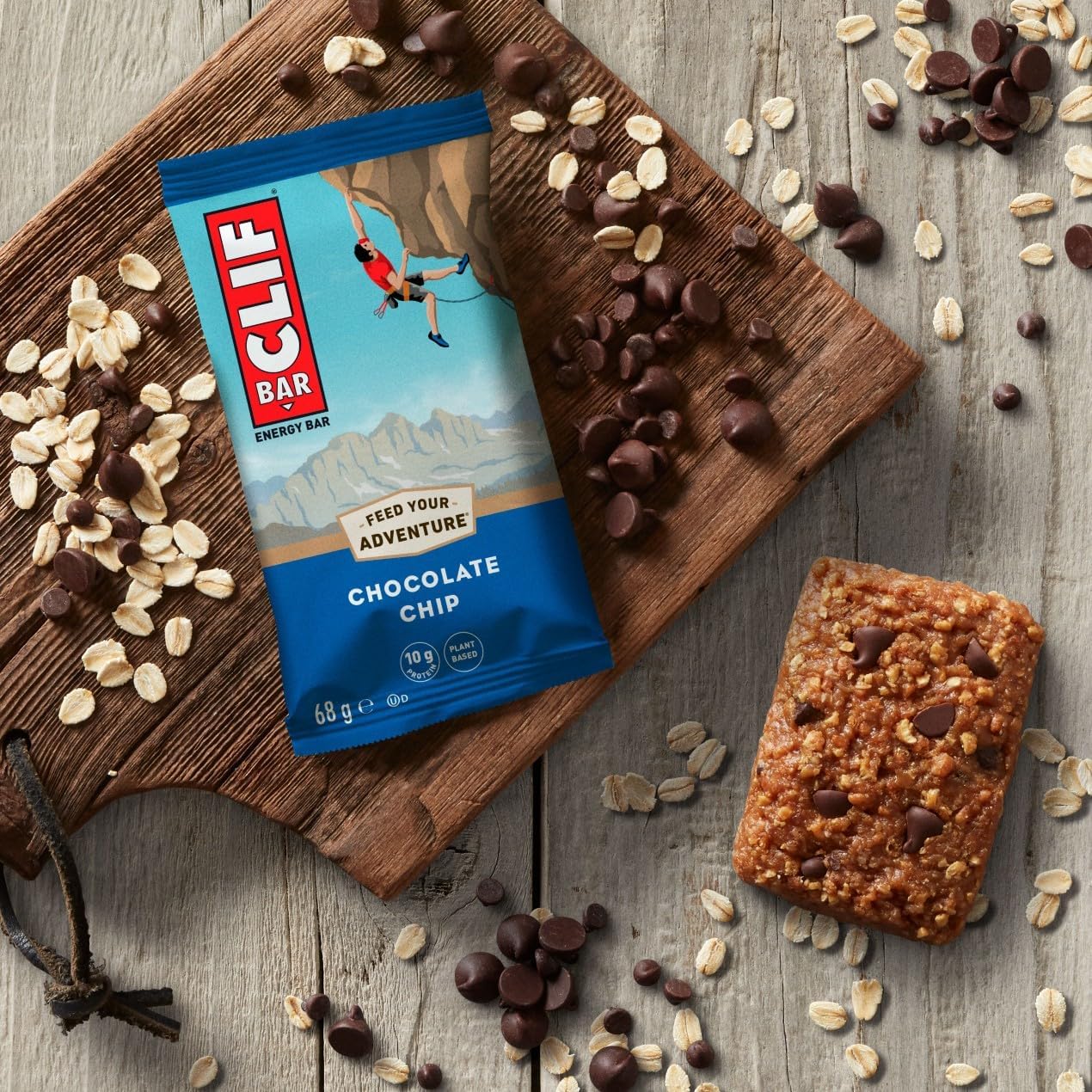 Clif Energy Bar Chocolate Chip 68g Case of 12 - Image 2
