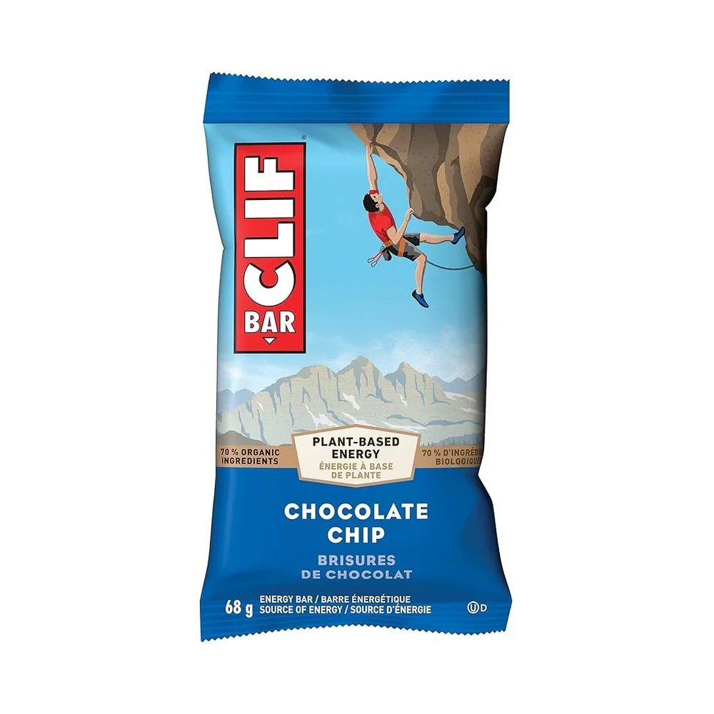 Clif Energy Bar Chocolate Chip 68g Case of 12 - Image 4