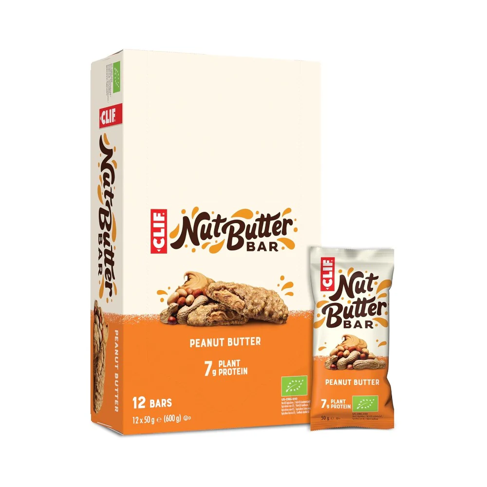 Clif Nut Butter Protein Bar Peanut Butter 50g Case of 12
