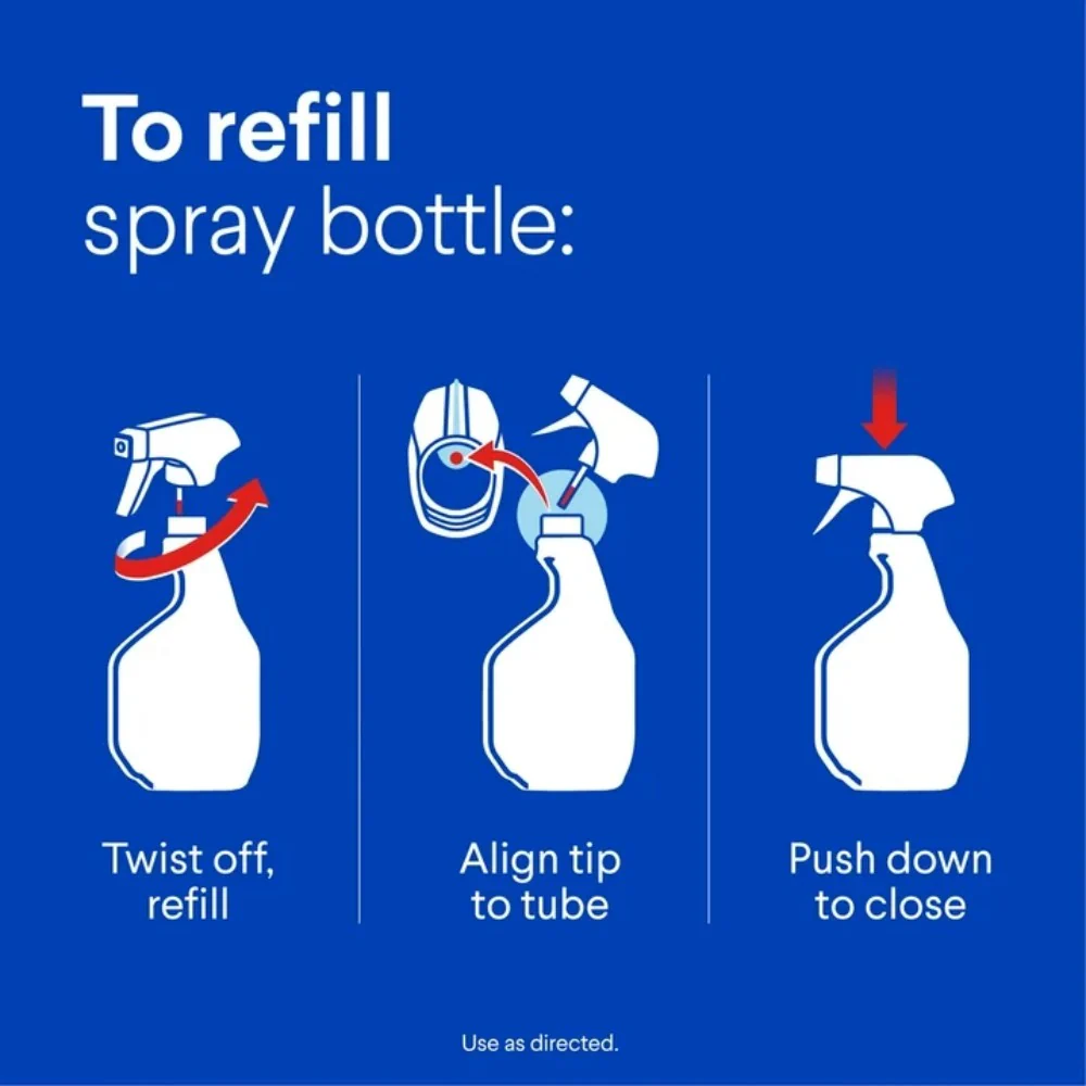 Clorox Plus Tilex Mold and Mildew Remover Bathroom and Shower Cleaner Spray 32oz (946ml) - Image 6
