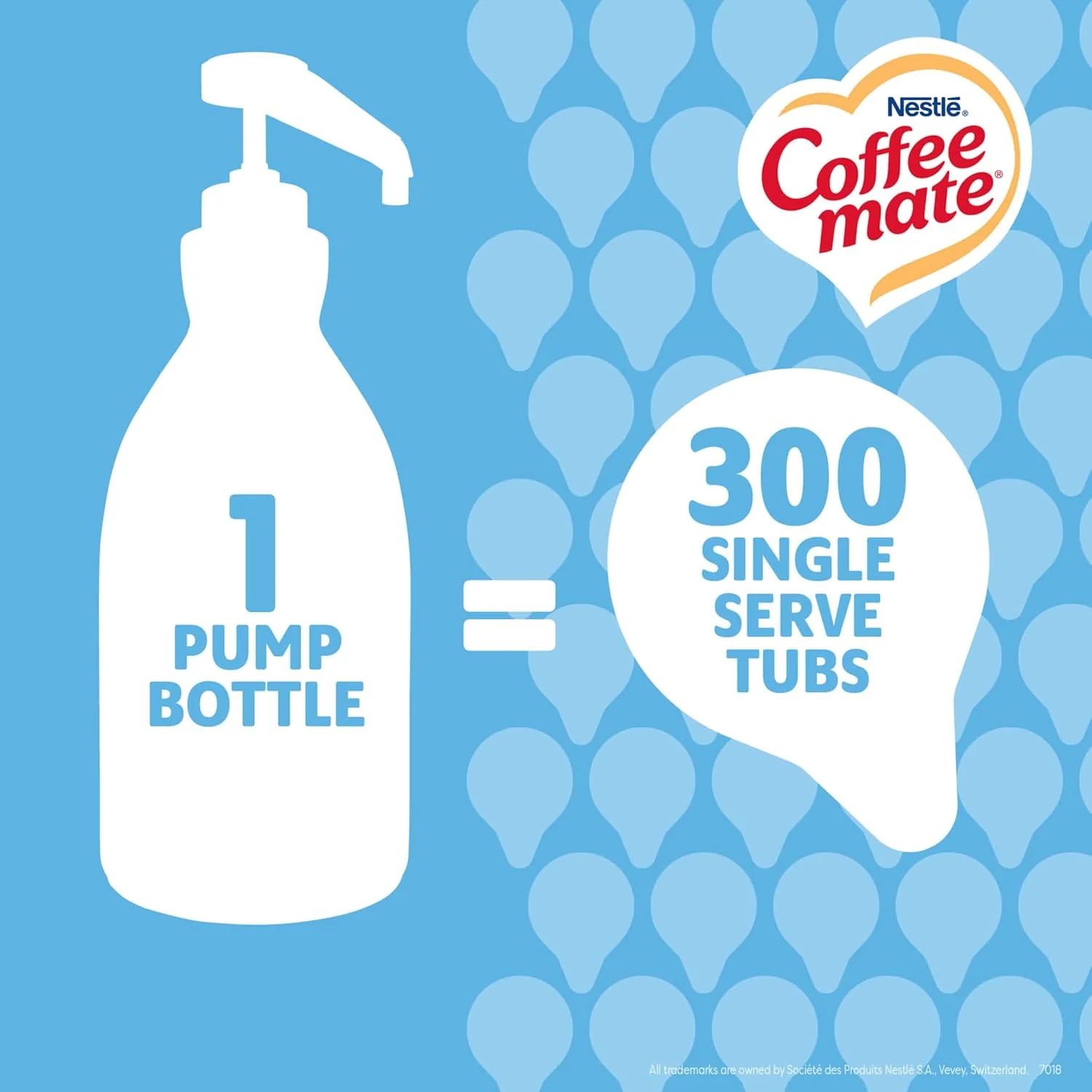 Coffee Mate French Vanilla Pump Creamer 50.7oz (1.5L) - Image 3