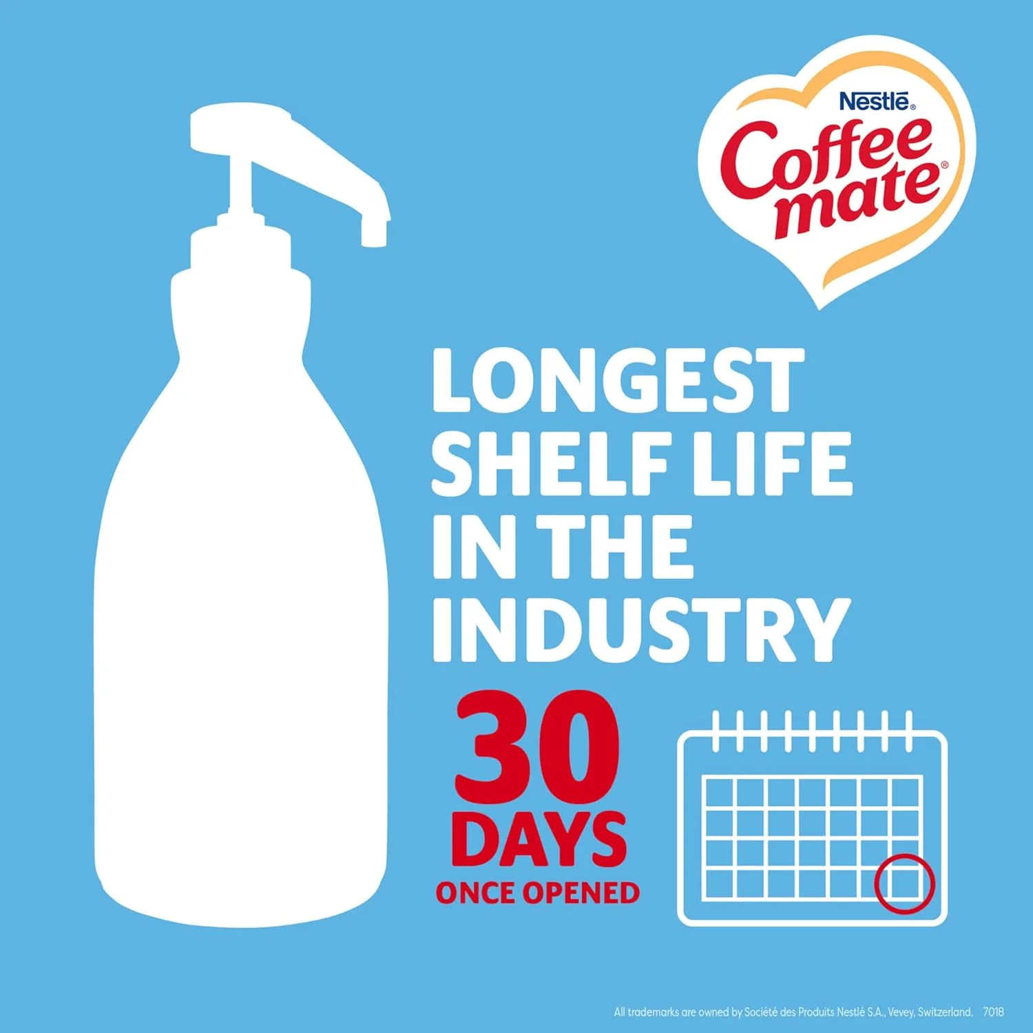 Coffee Mate French Vanilla Pump Creamer 50.7oz (1.5L) - Image 5