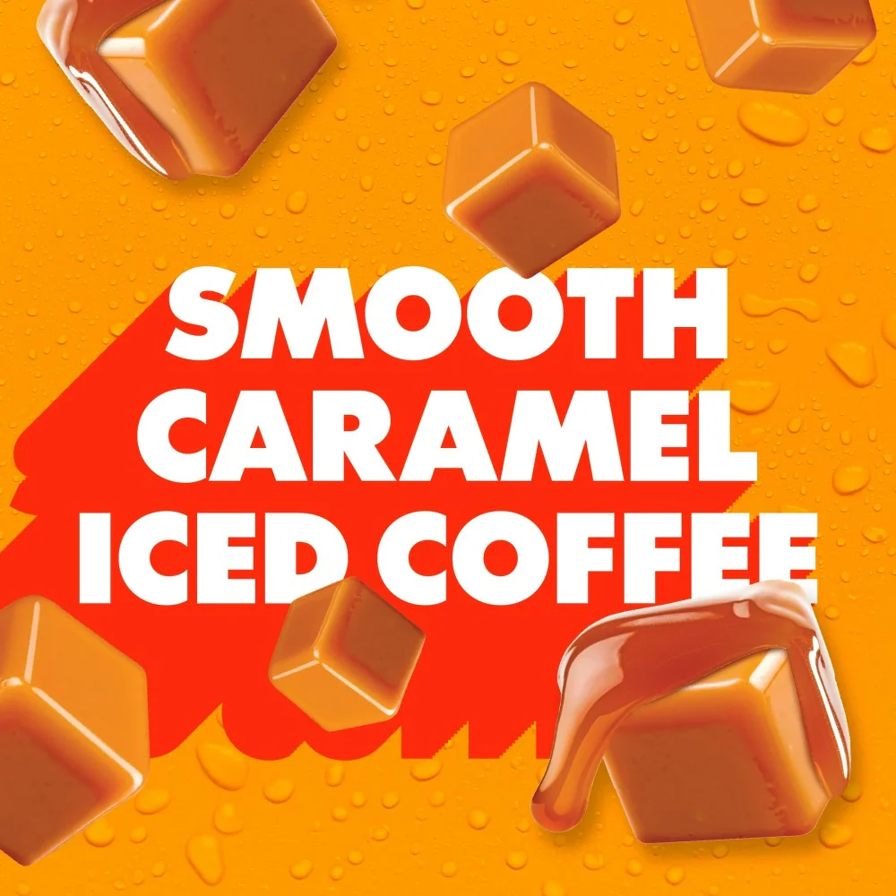 Coffee Mate Iced Coffee Caramel Flavoured Iced Coffee Non-Dairy Ready to Drink 50oz (1.47L) - Image 2