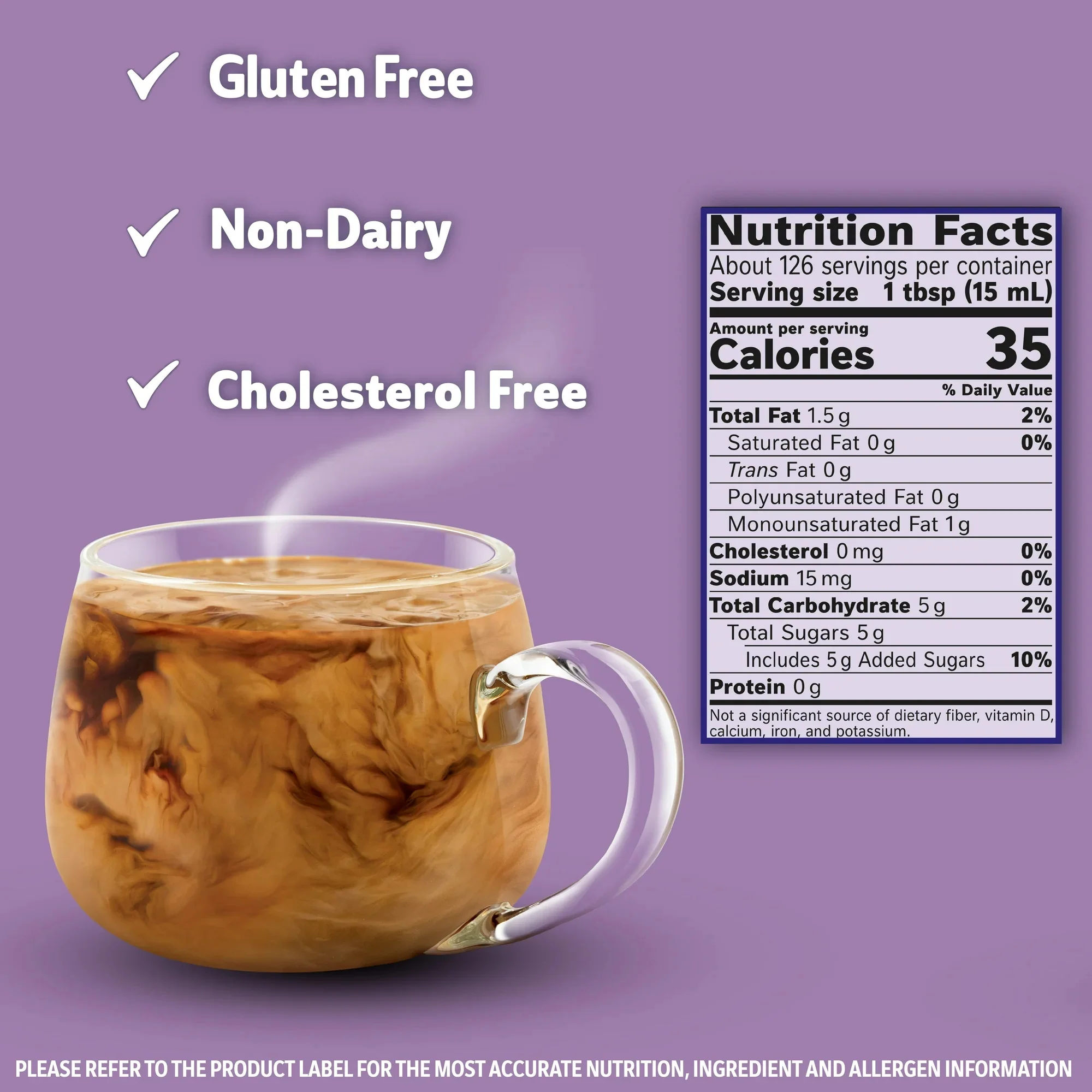 Coffee Mate Italian Sweet Sugar Free Creamer 64oz (1.89L) - Image 4