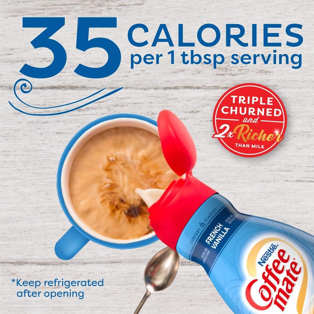 Coffee Mate Liquid French Vanilla 32oz (946ml) - Image 3