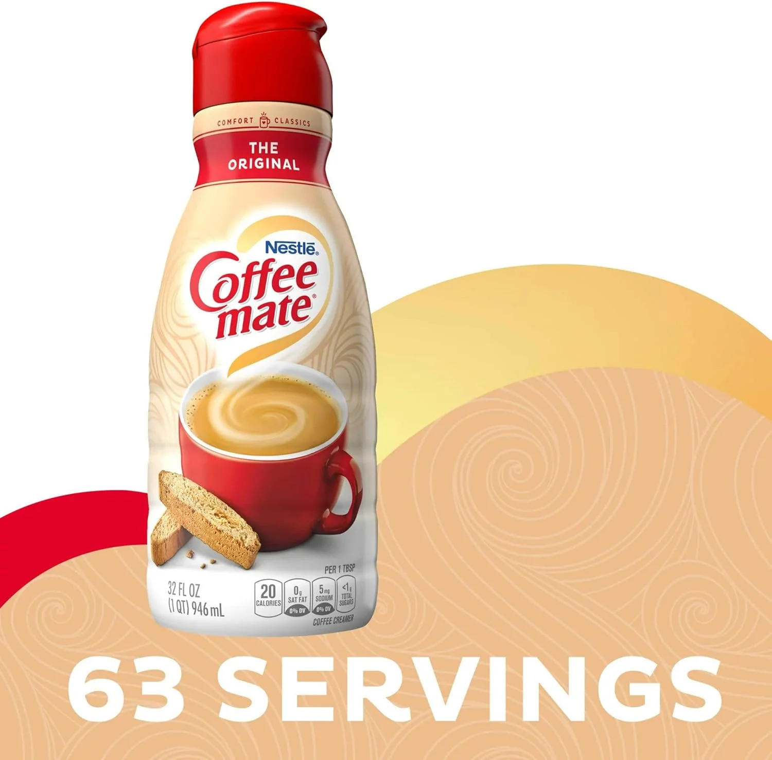 Coffee Mate Original Creamer 32oz (946ml) - Image 4