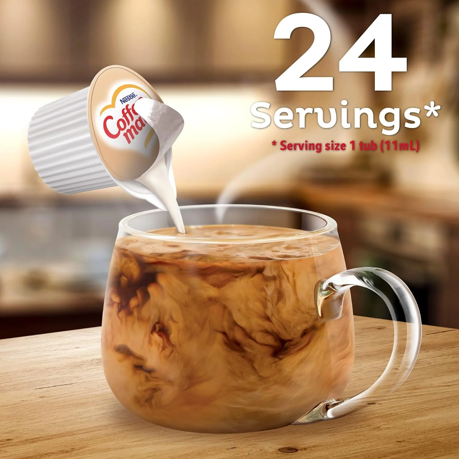 Coffee Mate The Original Coffee Creamers Single Serve 11ml x 24 (0.375oz) - Image 3