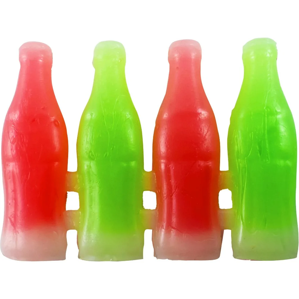 Concord Nik-L-Nip Elf Punch (Cherry & Green Apple) Wax Bottles 4's - Image 2