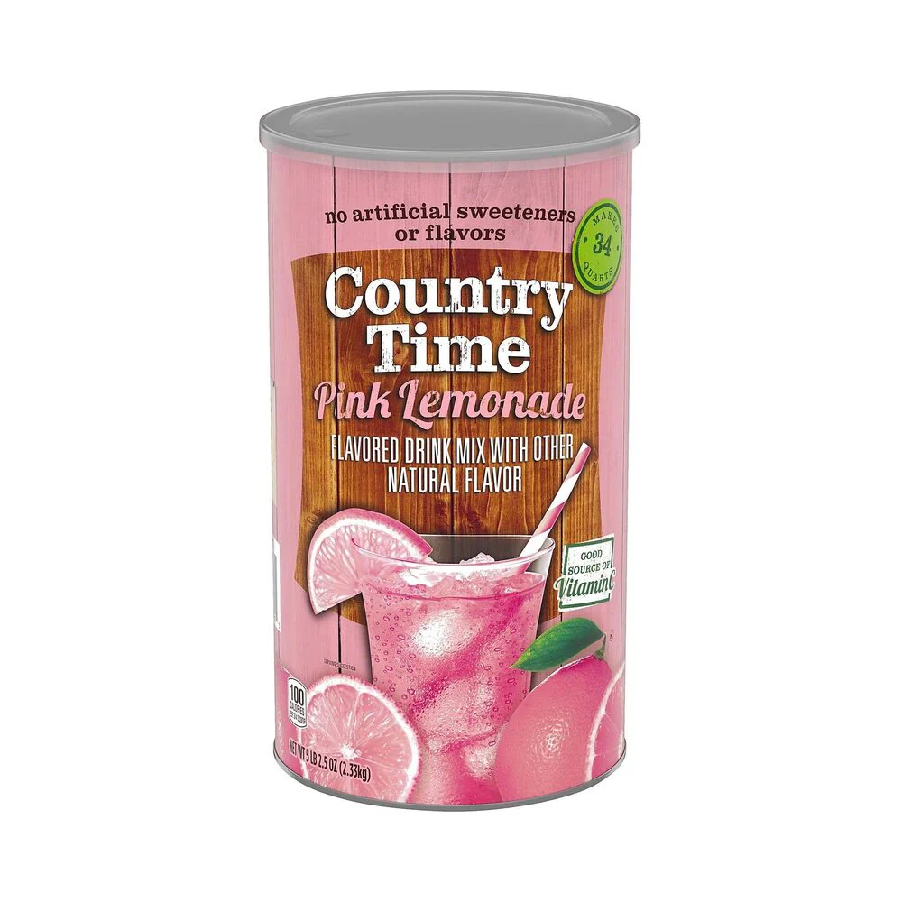 Country Time Pink Lemonade Naturally Flavored Powdered Drink Mix 82.5oz (2.33kg)