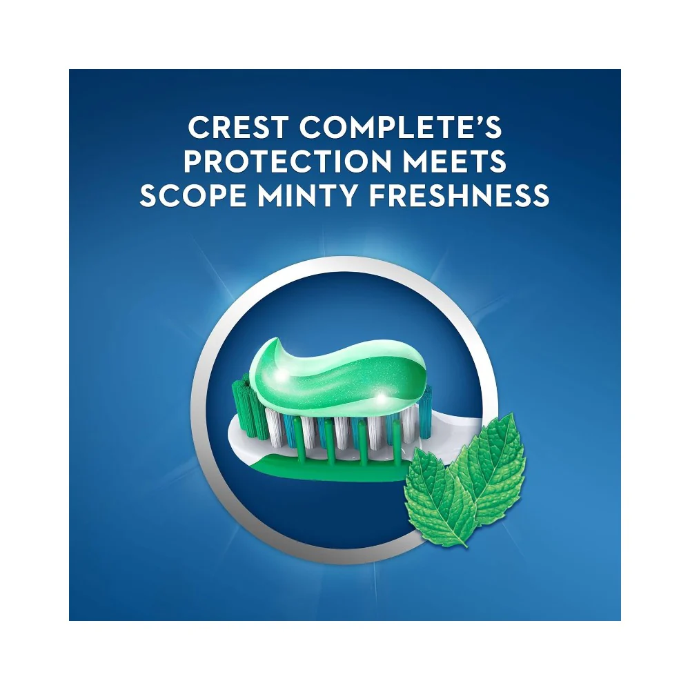 Crest Plus Complete Scope Minty Fresh Toothpaste 2.7oz (76.5g) - Image 5