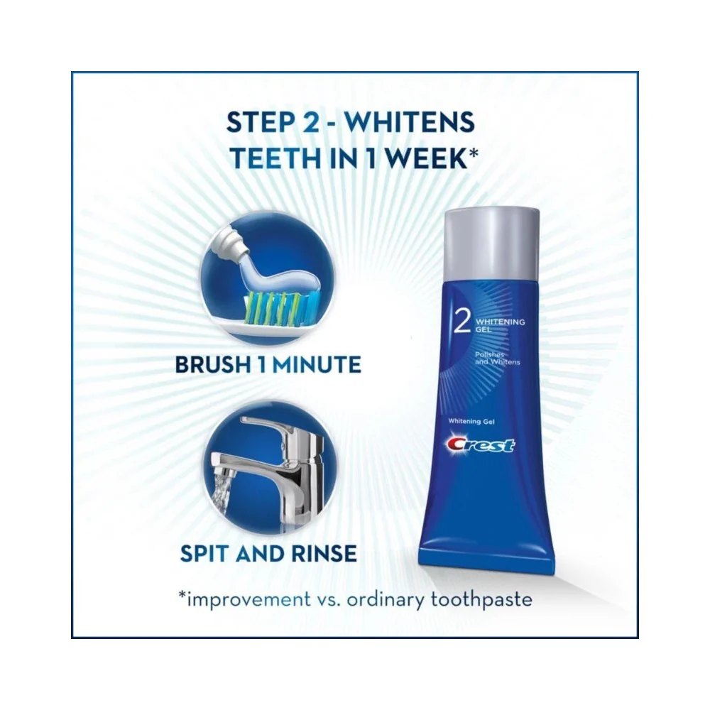 Crest Pro-Health Gum Detoxify Whitening 2 Step Fluoride Toothpaste for Anticavity Whitening Gel 4.0 and 2.3 oz - Image 3