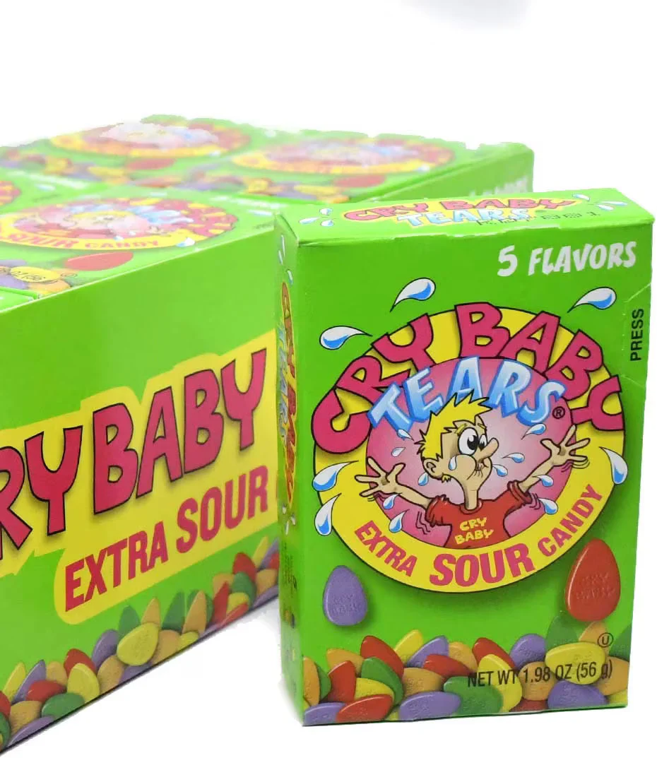 Cry Baby Tears Sour Candy 5 Flavor 1.98oz (56g) - Image 2