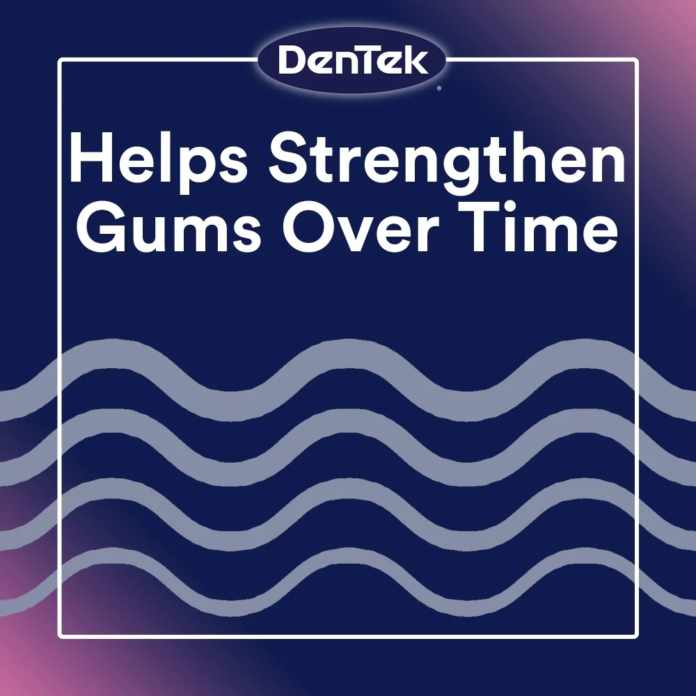 DenTek Comfort Clean Sensitive Gums Floss Picks, Soft & Silky Ribbon, 150 Count - Image 4