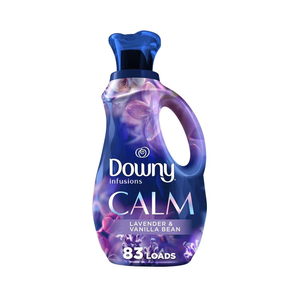 Downy Infusions, Calm Lavender I 83 Loads Liquid Fabric Softener I 56oz (1.65L)