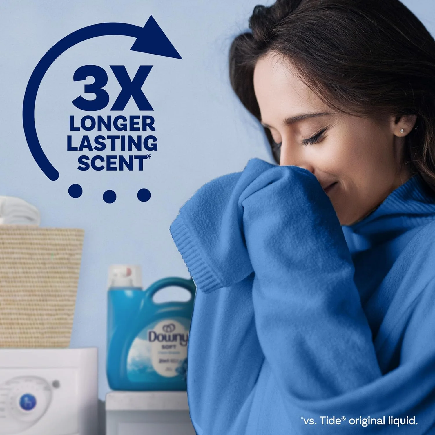 Downy Liquid Fabric Conditioner I Clean Breeze 2in1 Soft & Fresh I 190w 140oz (4.14L) - Image 3