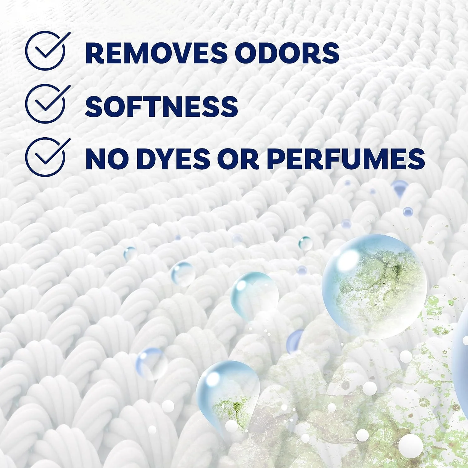 Downy Rinse & Refresh Free & Gentle Laundry Odor Remover and Fabric Softener I 48oz (1.43L) - Image 5