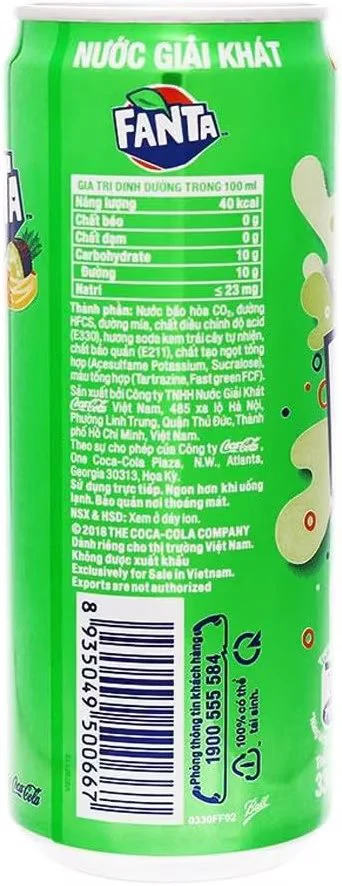 Fanta Fruity Cream Soda 320ml - Image 3