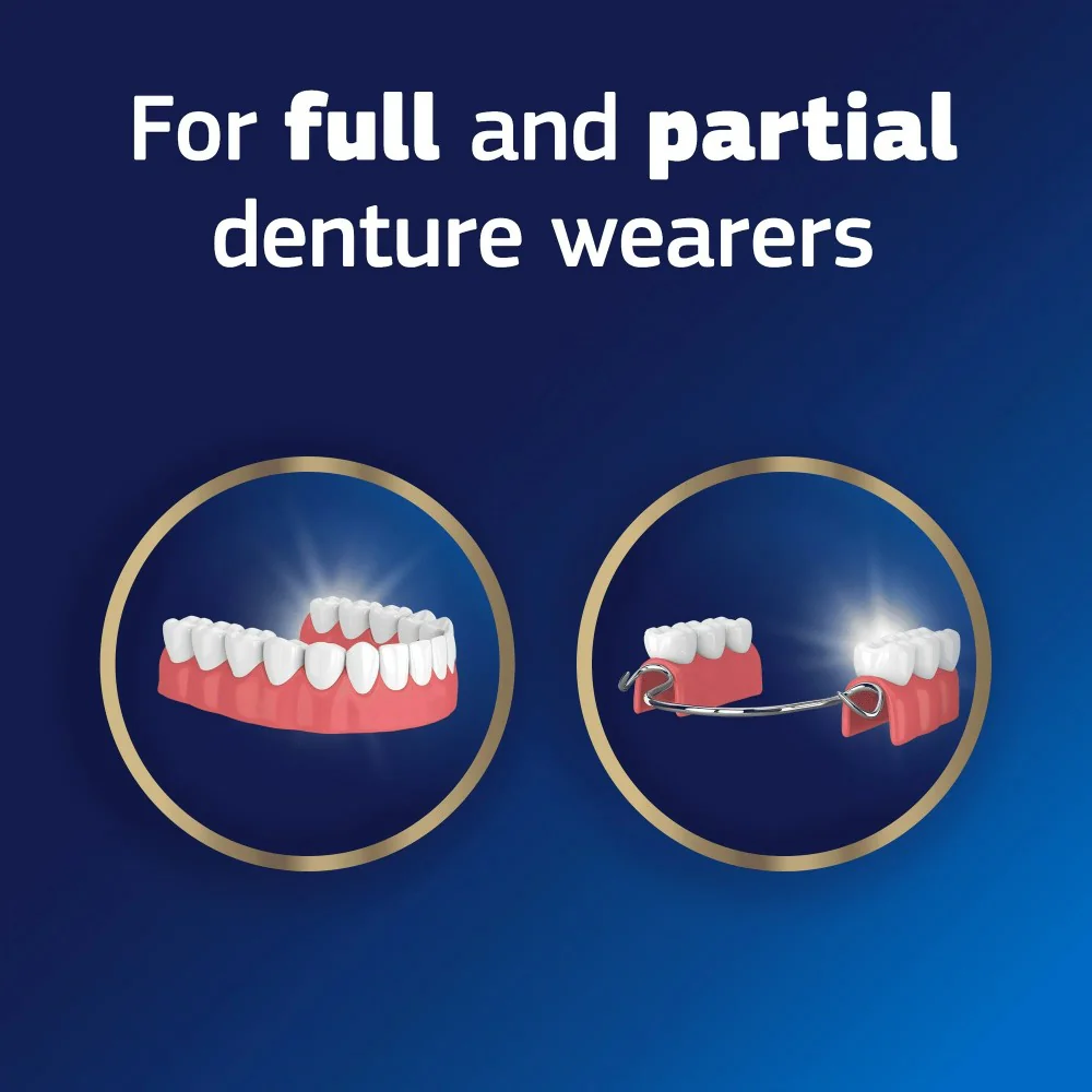 Fixodent Ultra Max Hold Secure Denture Adhesive Cream, Denture Glue, 2.2oz 2 Pack - Image 3