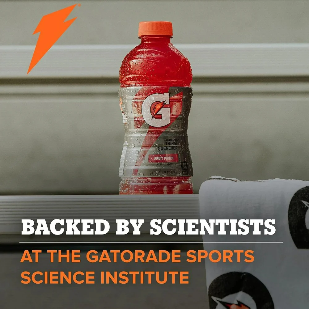Gatorade Frost Thirst Quencher Riptide Rush Sports Drinks 20oz (591ml) - Image 2