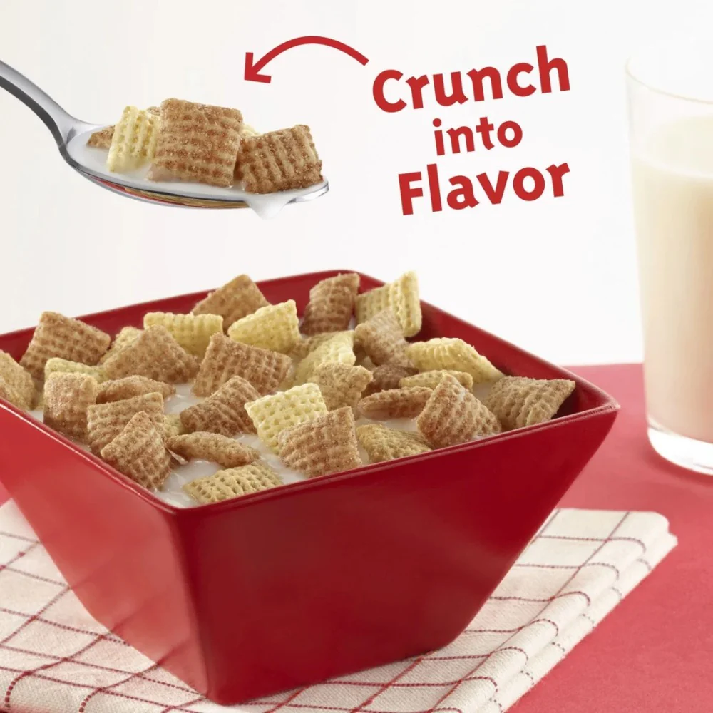 General Mills Chex Cinnamon Gluten Free Breakfast Cereal 12oz (340g) - Image 5