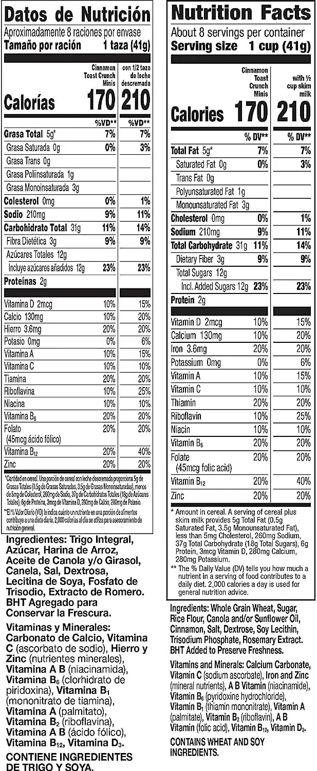 General Mills Cinnamon Toast Crunch Minis 12.3oz (348g) - Image 5