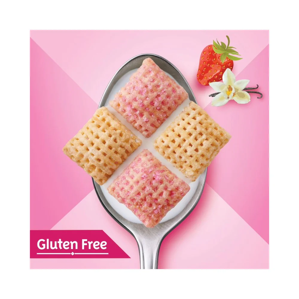 General Mills Strawberry Vanilla Chex Cereal 12.4oz (351g) - Image 2