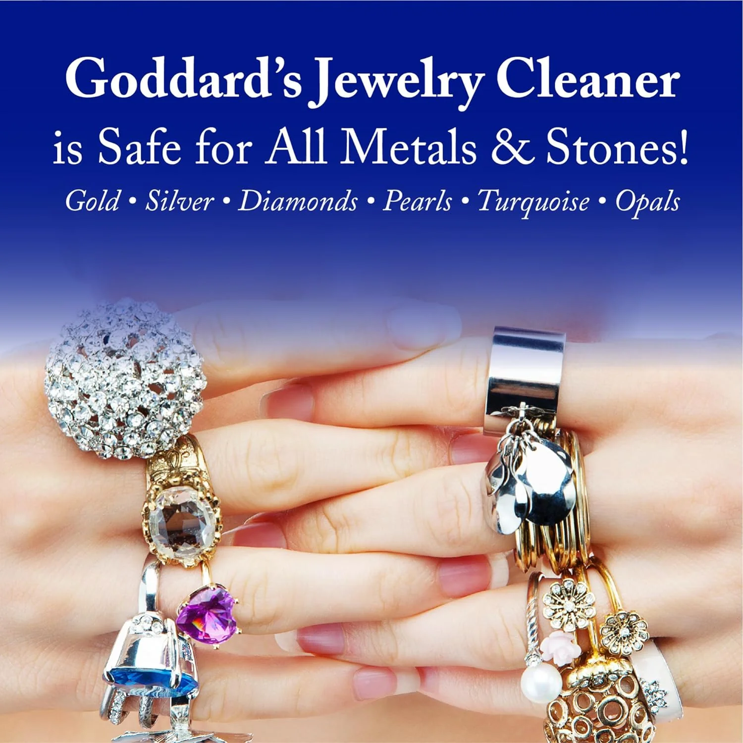 Goddards Jewellery Cleaner 6oz (180ml) - Image 5