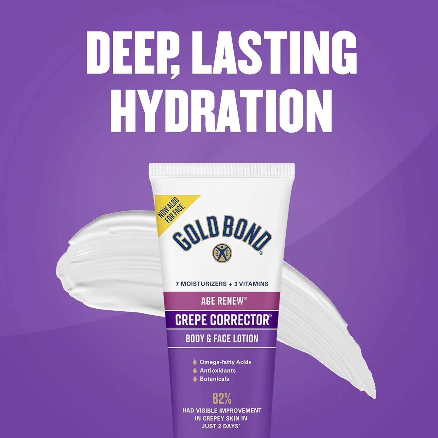 Gold Bond Age Renew Body & Face Lotion 8oz (226g) - Image 7