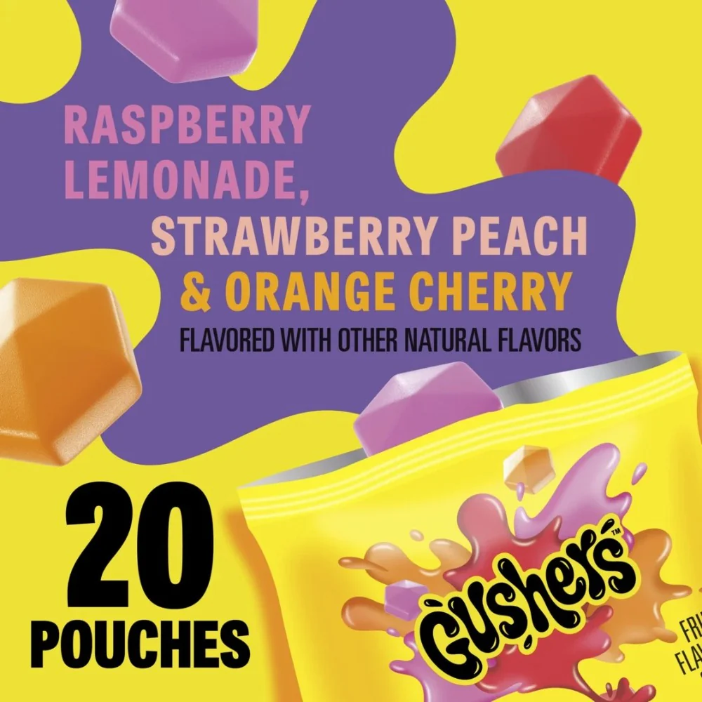 Gushers Flavour Mixers Candy Family Pack 20's 16oz (453g) - Image 2
