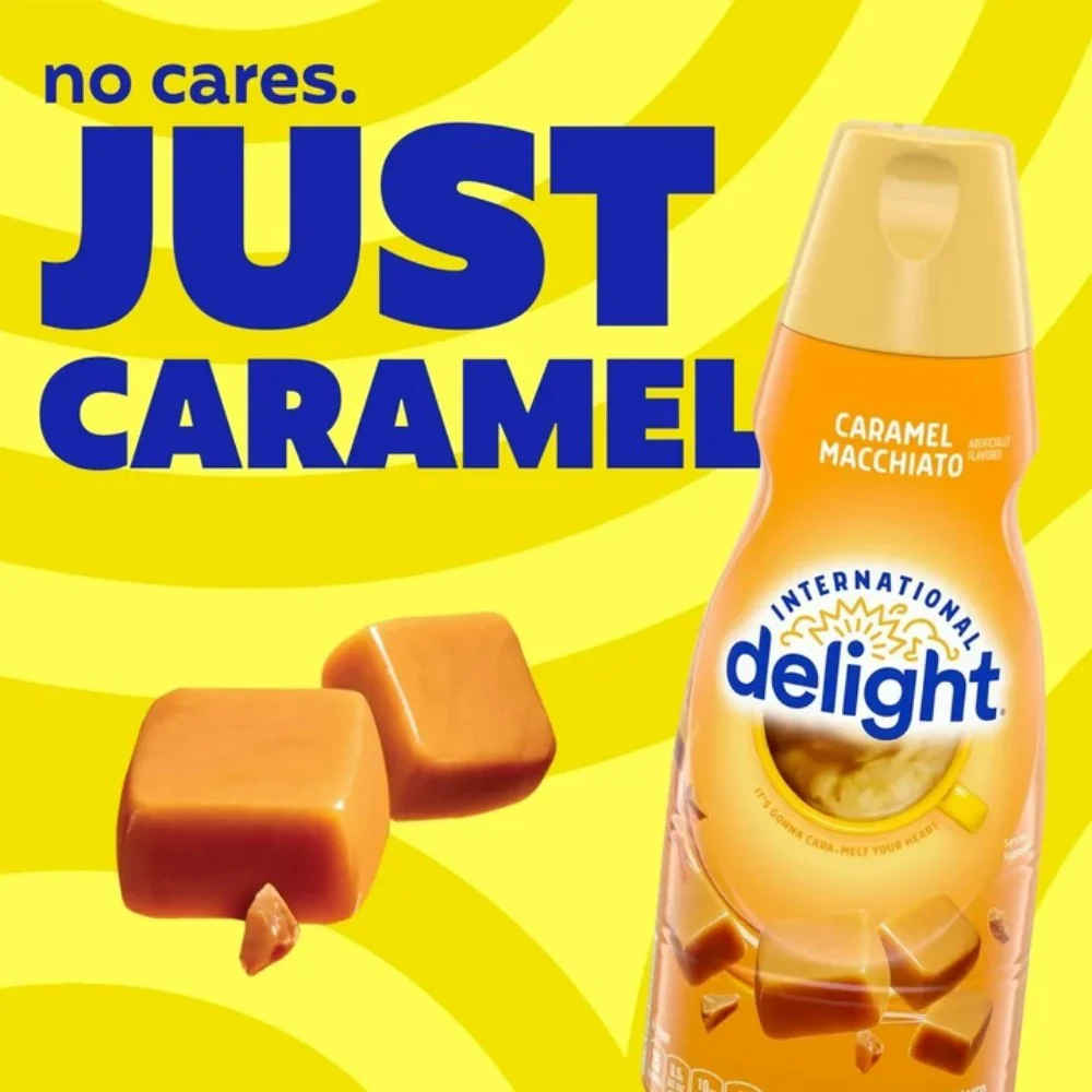 International Delight Caramel Macchiato Coffee Creamer 32oz (946ml) - Image 2