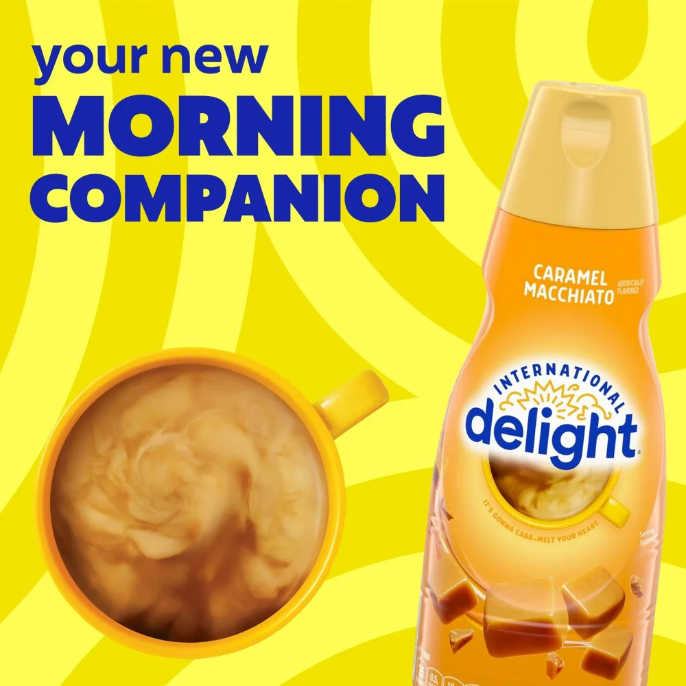 International Delight Caramel Macchiato Coffee Creamer 32oz (946ml) - Image 4