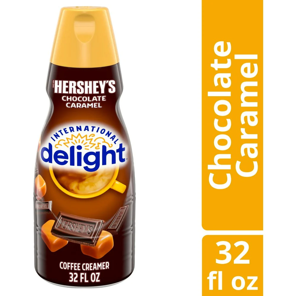 International Delight HERSHEY’S Chocolate Caramel Coffee Creamer 32oz (946ml) - Image 6