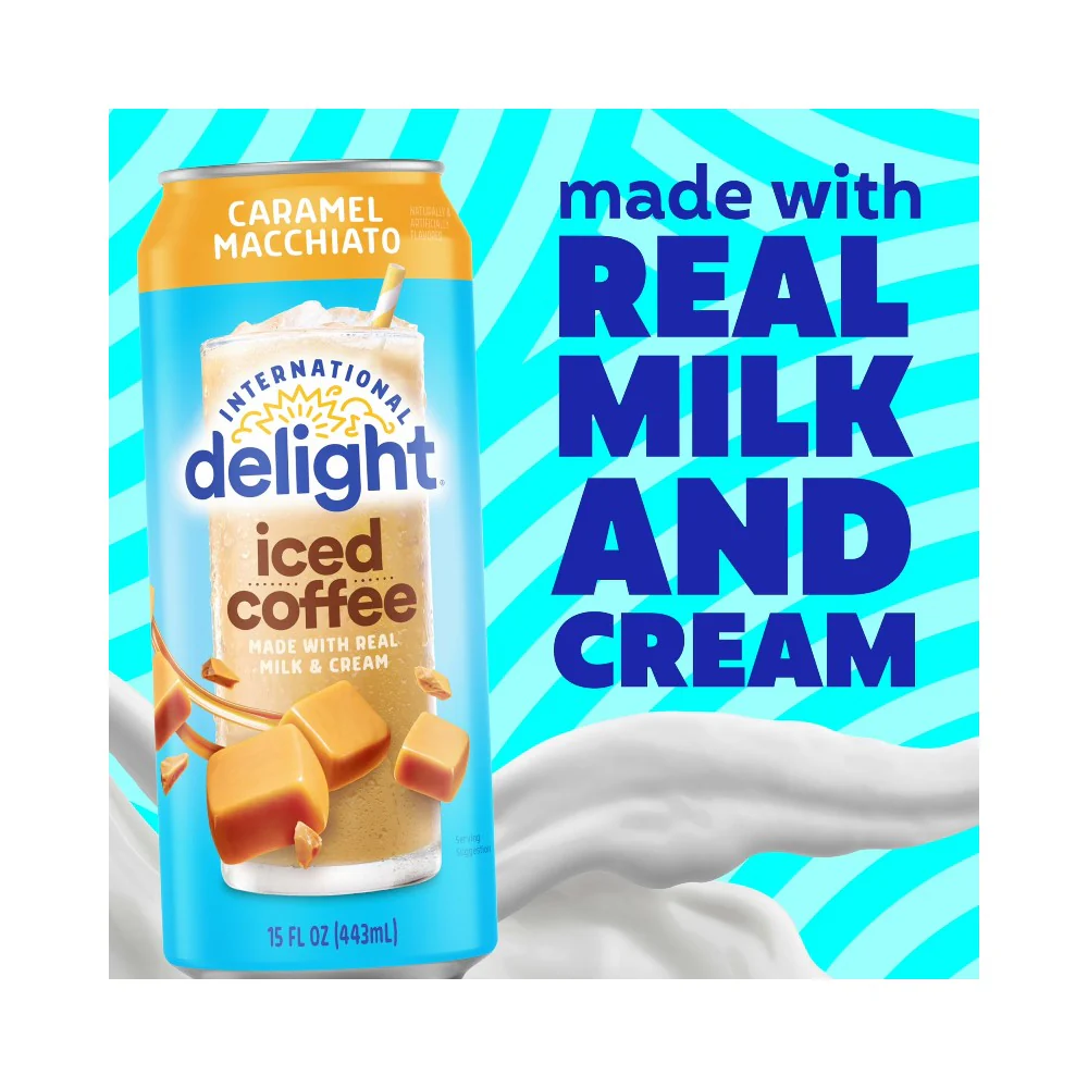 International Delight Iced Coffee Caramel Macchiato 15oz (443ml) - Image 3