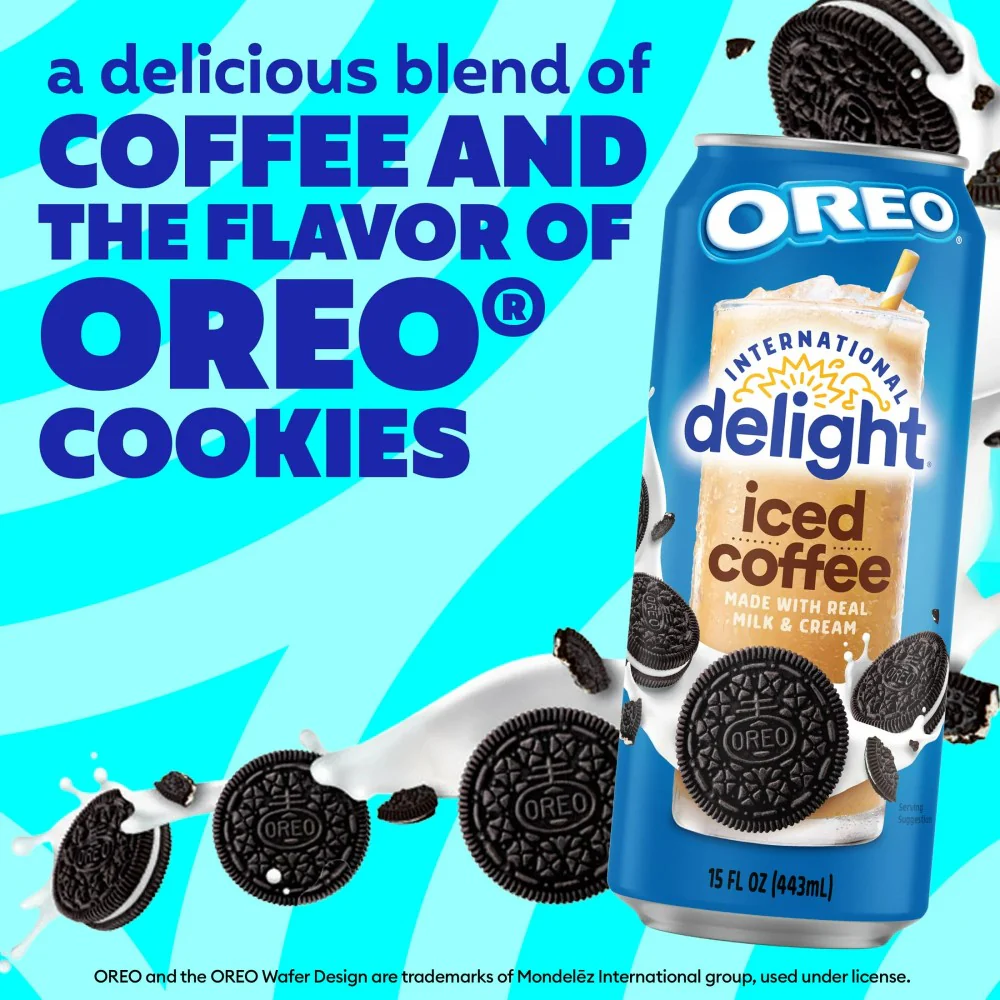 International Delight Iced Coffee Oreo Cookie 15oz (443ml) - Image 2