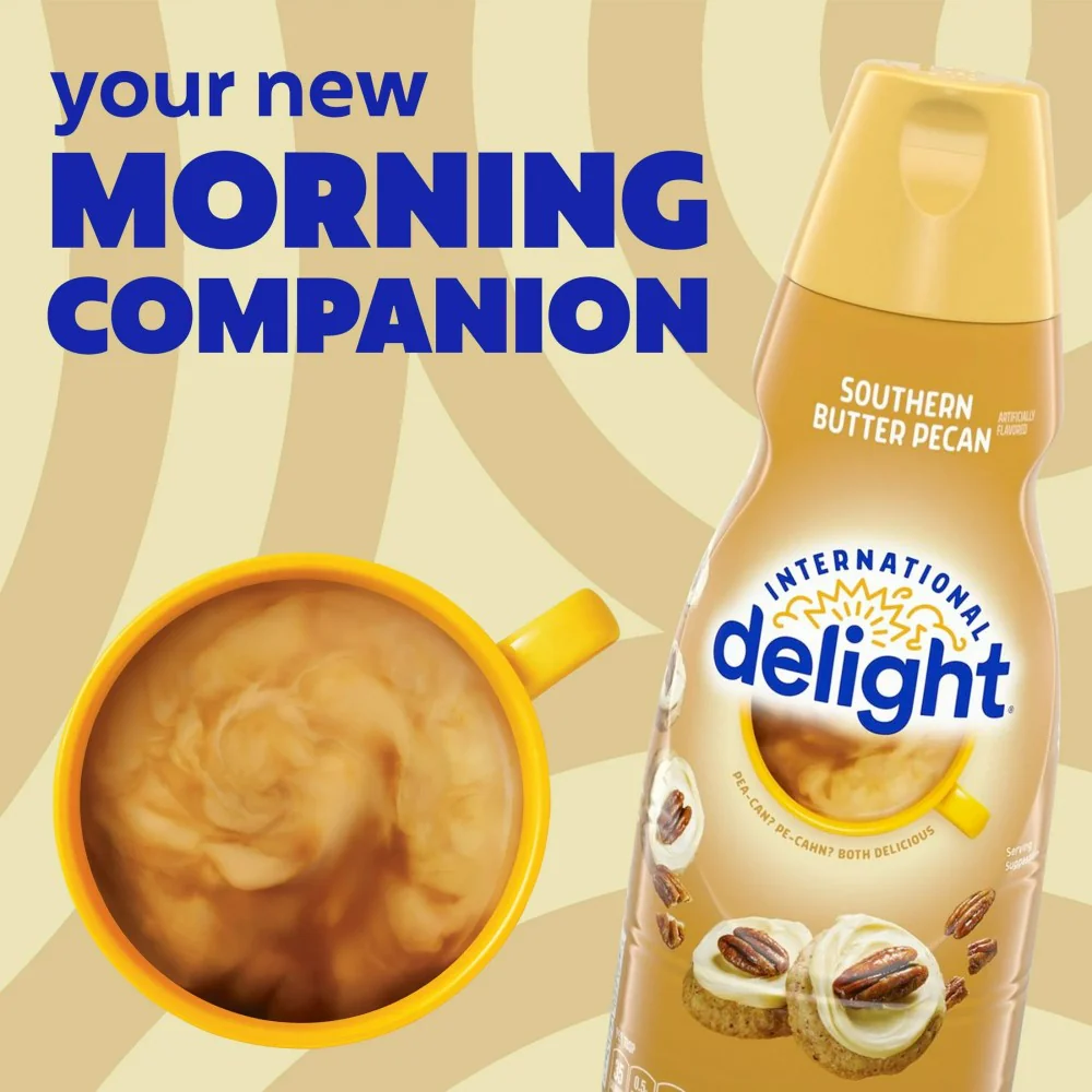 International Delight Southern Butter Pecan Coffee Creamer 32oz (946ml) - Image 4