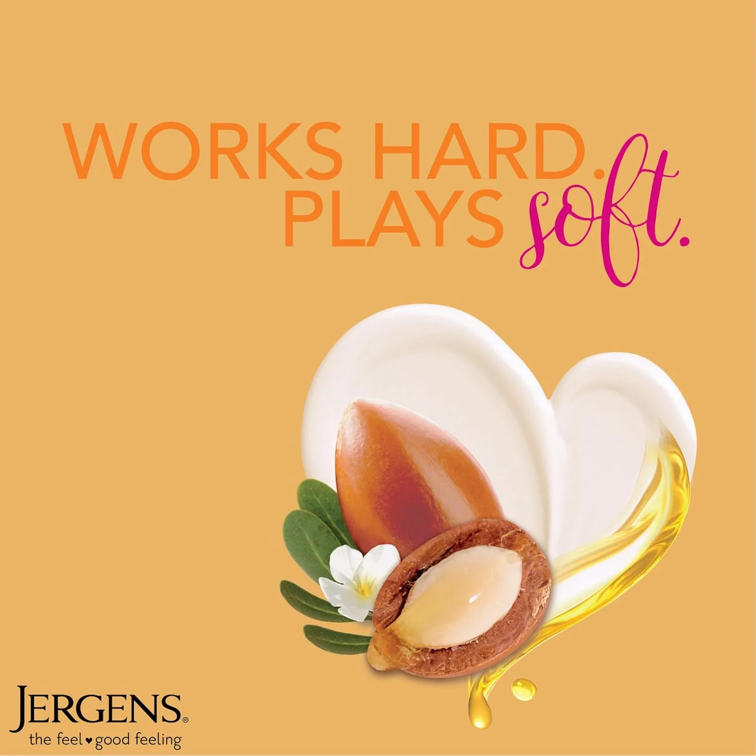 Jergens Moisturizer Deep Restoring Argan Oil Hand and Body Lotion 16.8oz (496ml) - Image 3