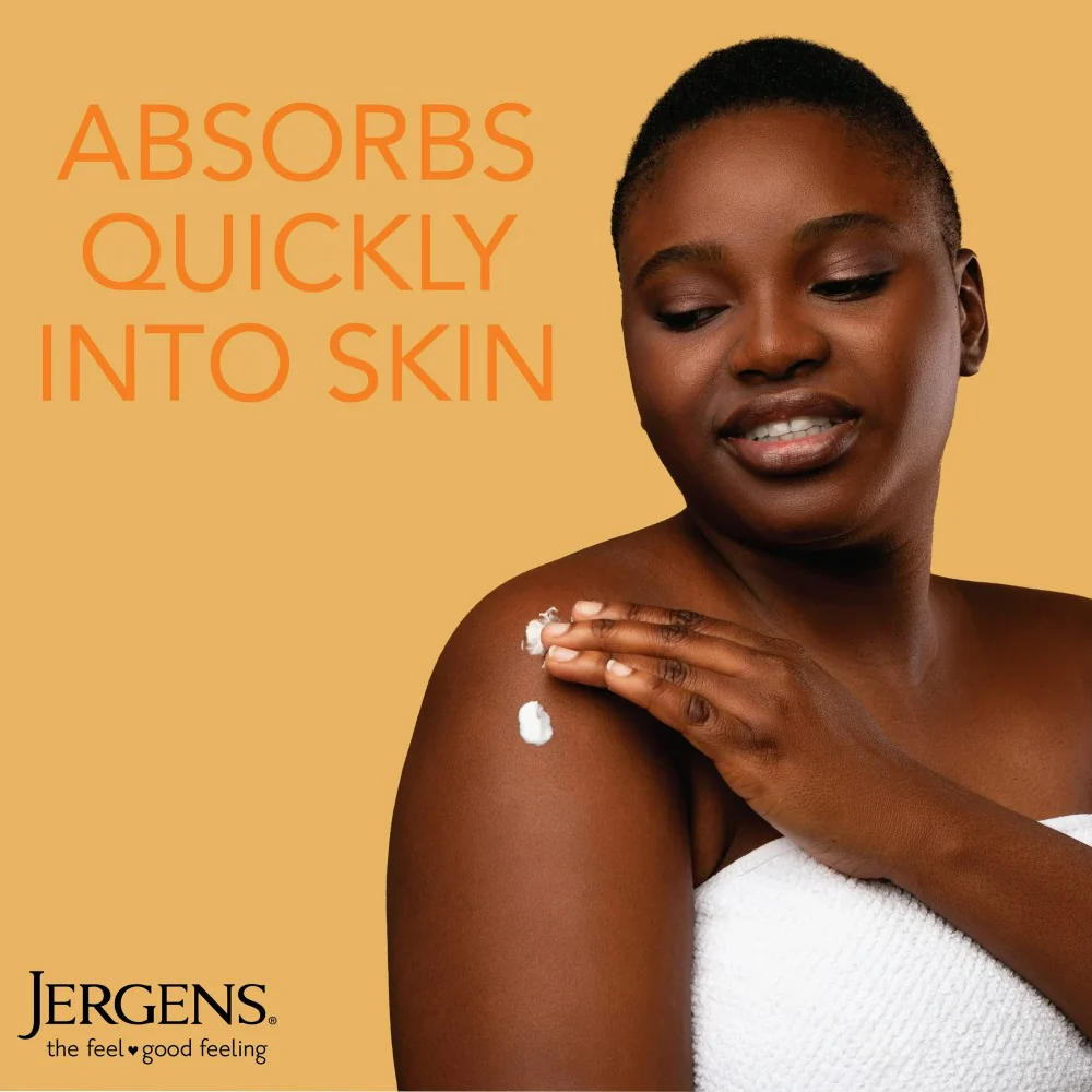 Jergens Moisturizer Skin Firming Body Lotion for Dry Skin with Collagen 16.8oz (496ml) - Image 2