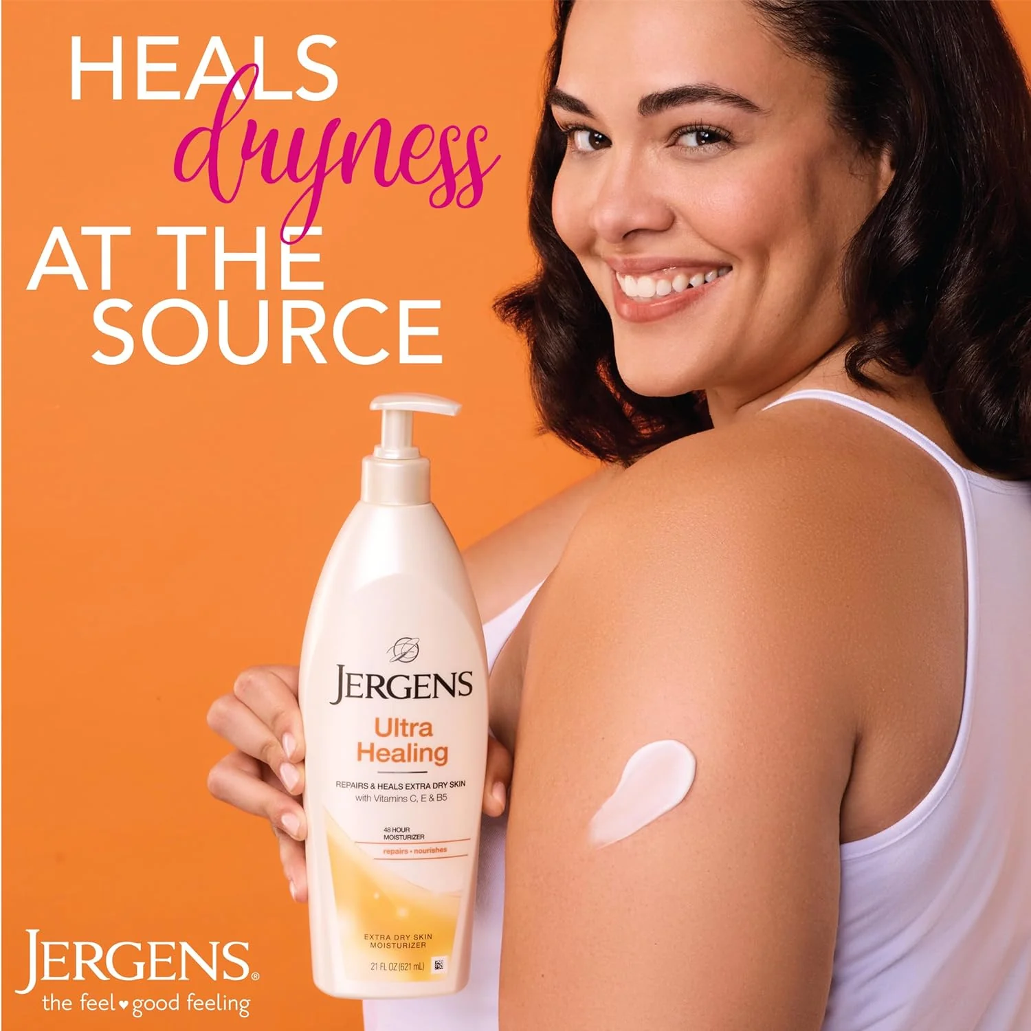 Jergens Ultra Healing Extra Dry Skin Moisturizer 21oz (621ml) - Image 4