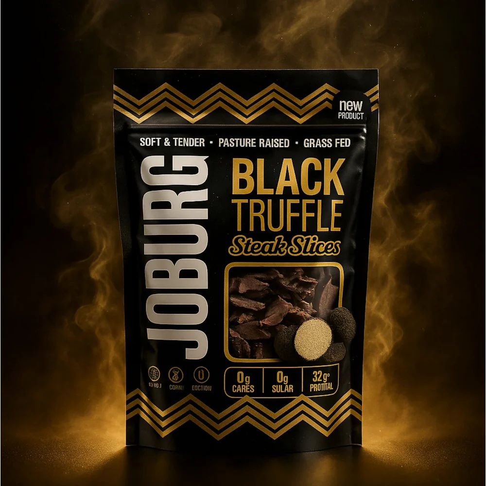 JoBurg Black Truffle Steak Slices I South African Traditional Biltong I 2oz (56.7g) - Image 4